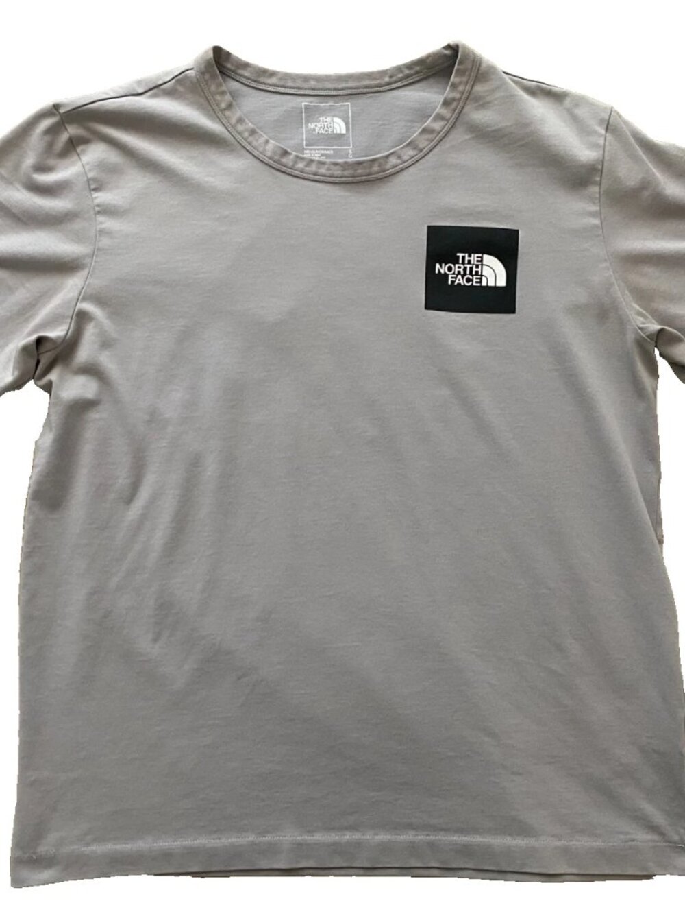 The North Face Men's Gray Floral Print Short Sleeve Crew Neck T-Shirt Size Large
